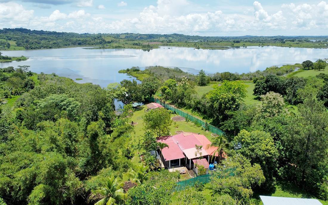 gatun lake panama house overview
